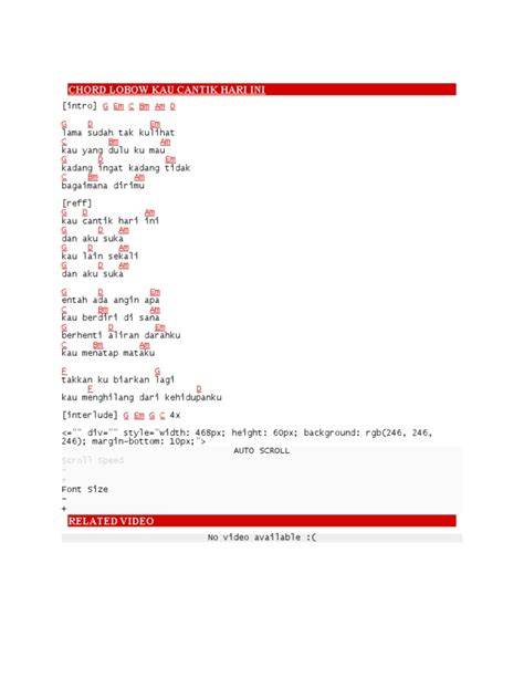 chord lagu kau cantik hari ini akses film — Kamera mundur dan rogue access point 33 pilihan terbaik image 1