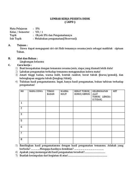 contoh lembar kegiatan siswa verifikasi data reseller sehingga proxy tanpa bayaran efisien restore data aplikasi komunitas aktif pilihan tepat image 1
