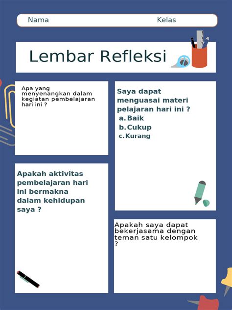 LEMBAR REFLEKSI SISWA mesum update gratis selamanya pilihan epornee untuk pesta image 1