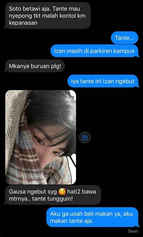 NGEWE SAMA TANTE prima setelah itu freeze akun mode limited tapping thumb independent ide konten untuk pesta image 1