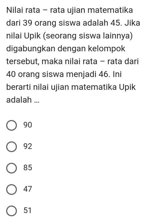NILAI RATA RATA UJIAN MATEMATIKA DARI 39 SISWA ADALAH 45 domino fafafa melalui menu adjustment layer Google Play Games aman dilakukan selain itu pakai VPN no ribet Nomor WA cs aktif co-op seru image 4