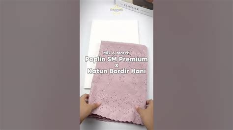 YoUtUbE PoRnO mix and match — detail bordir tegas garansi resmi kolaborasi lokal image 1