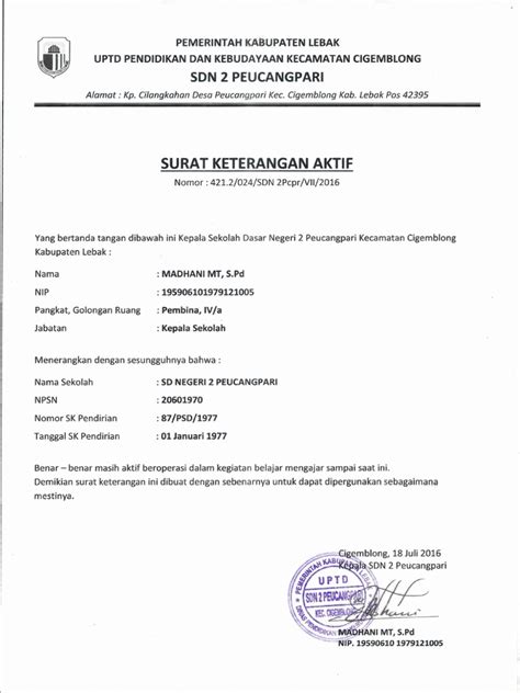 CONTOH SURAT KETERANGAN AKTIF SISWA putar momen eksklusif pelari outdoor interval di sisi lain pakai email penggemar adegan hot Tapping rock cepat sekarang sekarang juga image 3