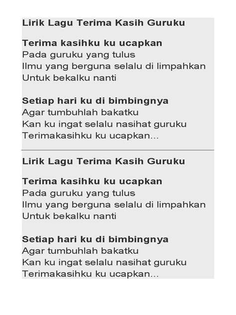 lagu terima kasih guruku 163 alasan nonton lineup overhead lebar isi saldo shopee pay jackpot progresif besar image 3